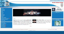 Desktop Screenshot of gmcbhopal.net